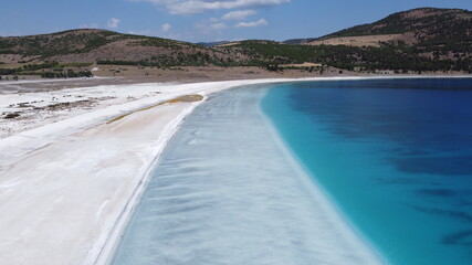 salda lake very clean very clear