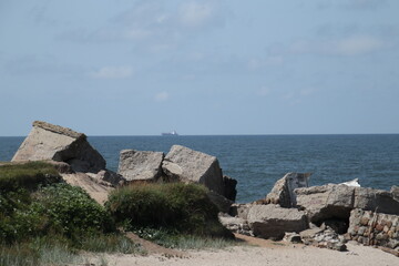 Fototapeta premium old castle on the coast