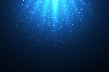 Obraz premium Abstract bright glitter blue background