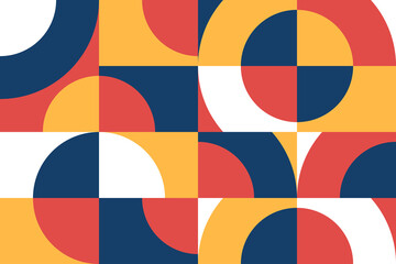 Obraz premium Geometry minimalist artwork poster. Design for web banner, wallpaper, business presentation, fabric print. Modern art Scandinavian design style