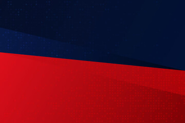 Red and blue background for product presentation. Use as montage for product display 