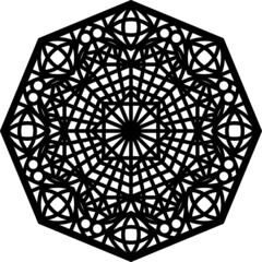 Rose Window, Fig. 25, octagonal 2, square 1