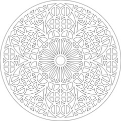 Rose Window, Fig. 25, hexagonal 1, half 1, framework