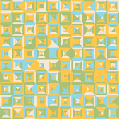 Seamless pattern geometric. Colorful abstract background. Vector design