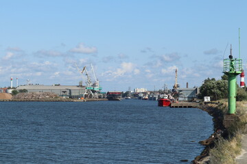 ship in the port