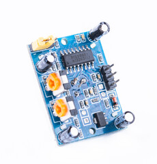 Detail of electronic motion sensor for arduino