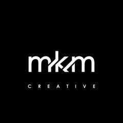 Fototapeta premium MKM Letter Initial Logo Design Template Vector Illustration
