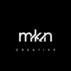 MKN Letter Initial Logo Design Template Vector Illustration
