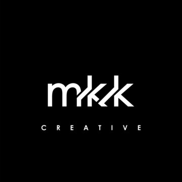 MKK Letter Initial Logo Design Template Vector Illustration