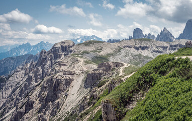 Naklejka premium Dolomiten ind Südtirol