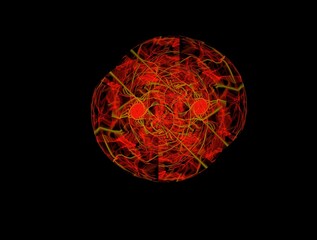 Imaginatory fractal background generated Image