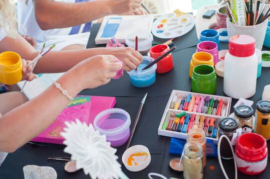 Painting is colorful