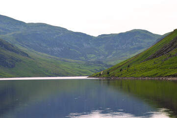 Evening, Ben Chonzie mountain and Loch Turret © douglasmack