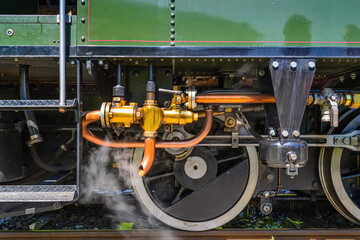 Part of the Furka steam train. HG number 704. Switzerland