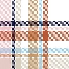 Colourful Plaid textured Seamless Pattern