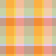 Rainbow Pastel Plaid textured Seamless Pattern