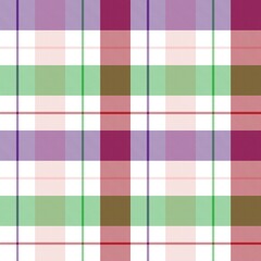 Rainbow Pastel Plaid textured Seamless Pattern