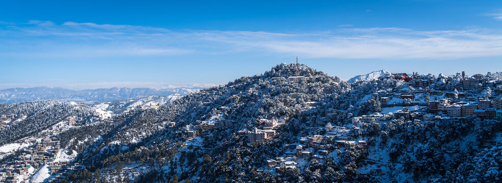 panorama of the mountains