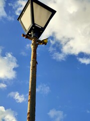 Fototapeta na wymiar old lamp