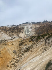 恵山 火口原 恵山道立自然公園 函館 北海道