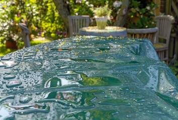 Regenpfützen