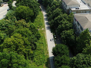 The Atlanta Beltline Area, Downtown -- AERIAL VIEW,  In July 2021  ( Photo Series)