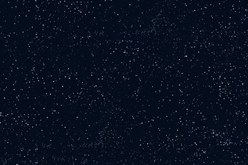 Obraz premium Starry night sky. Dark blue night sky with stars. Galaxy space background. 