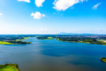 夏の牛久沼（茨城県）