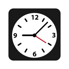 wall clock isolated