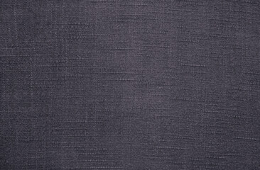 Grey linen fabric texture background, seamless pattern of natural textile.