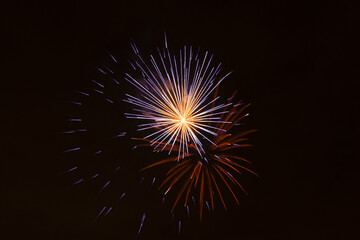 Feu d'artifice , 14 juillet, 2021, Choisy le Roi, 94, Val de Marne