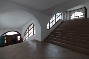 view of the monastery in Russia