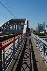 railway bridge over the river