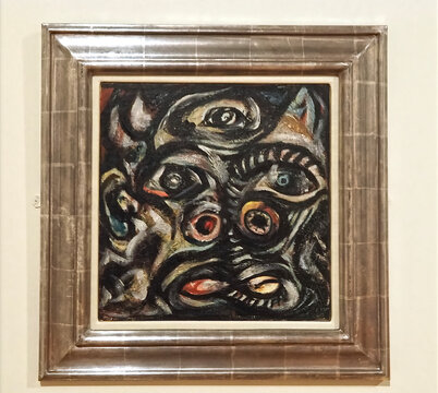 Art collection of the museum Museu Colecao Berardo in Lisbon - Jackson Pollock