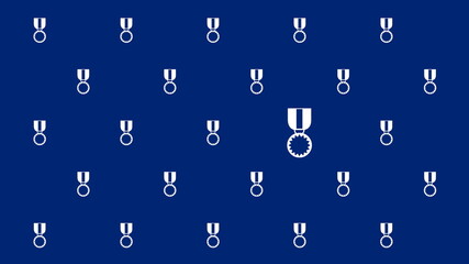 Medal Pattern Background