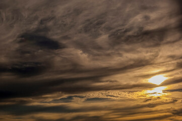 Fototapeta premium Ciel et nuages