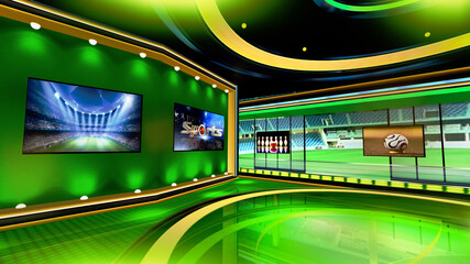 Fototapeta na wymiar 3D rendering background is perfect for any type of news or information presentation. The background features a stylish and clean layout 