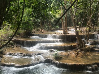 waterfall in the forest