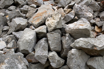 Natural background. Big gray stones. Close-up.