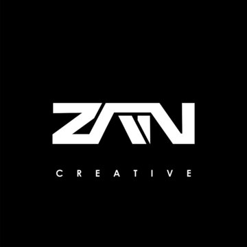 ZAN Letter Initial Logo Design Template Vector Illustration