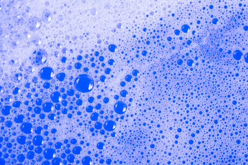 close up bubble water background, abstract