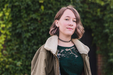 portrait of 16 year old girl