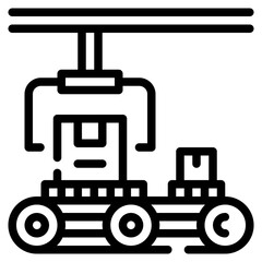 conveyor line icon