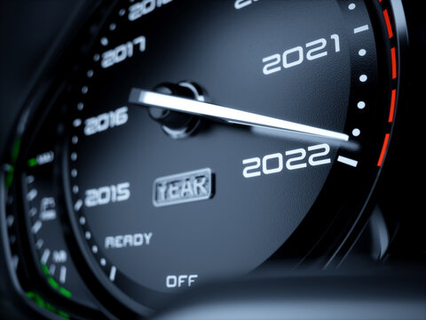 2022 year car speedometer