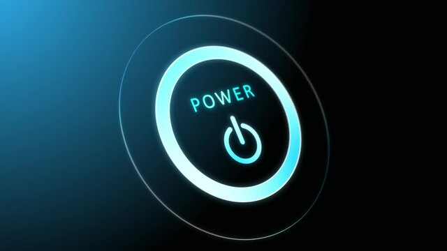 Pressing start engine button in modern car before driving Animation. Starting car engine. Track button. Finger press ignition button to start car engine. start keyless ignition hybrid car engine.