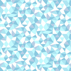 ブルー系のアブストラクト柄　シームレスパターン　ベクターイラスト