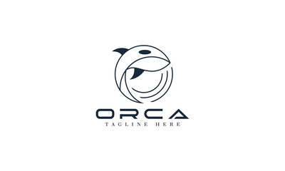 Orca Whale Sea Logo Vector Template © Creativejulia