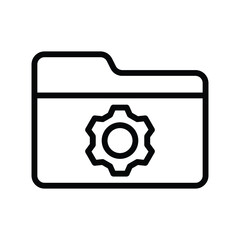 Folder setting icon