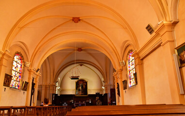 Arzon, France - june 6 2021 : Notre Dame de l Assomption church