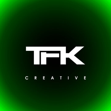 TFK Letter Initial Logo Design Template Vector Illustration